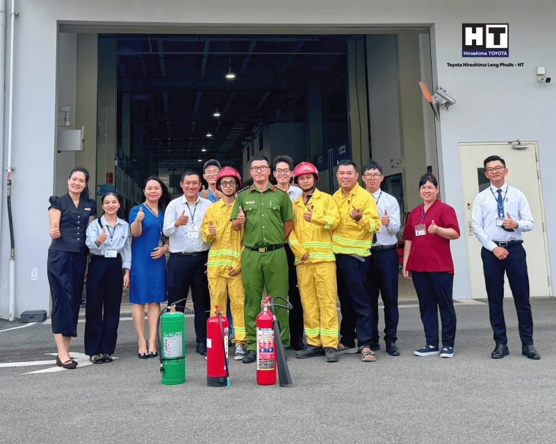 TẬP HUẤN NGHIỆP VỤ PCCC & CNCH TẠI TOYOTA HIROSHIMA LONG PHƯỚC - HT NĂM 2026