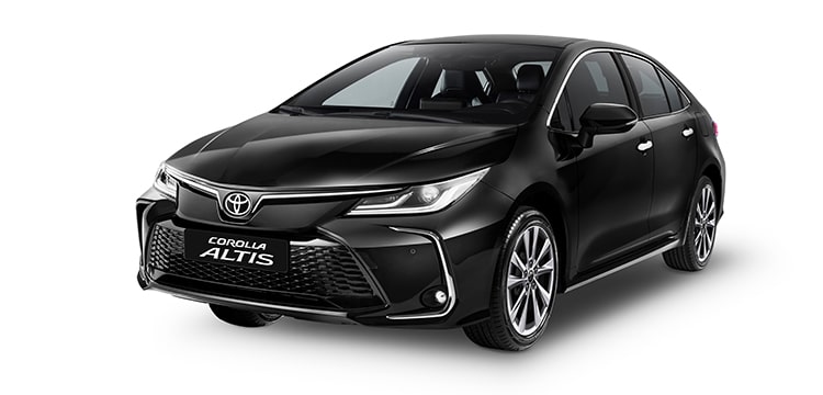 Corolla Altis đen