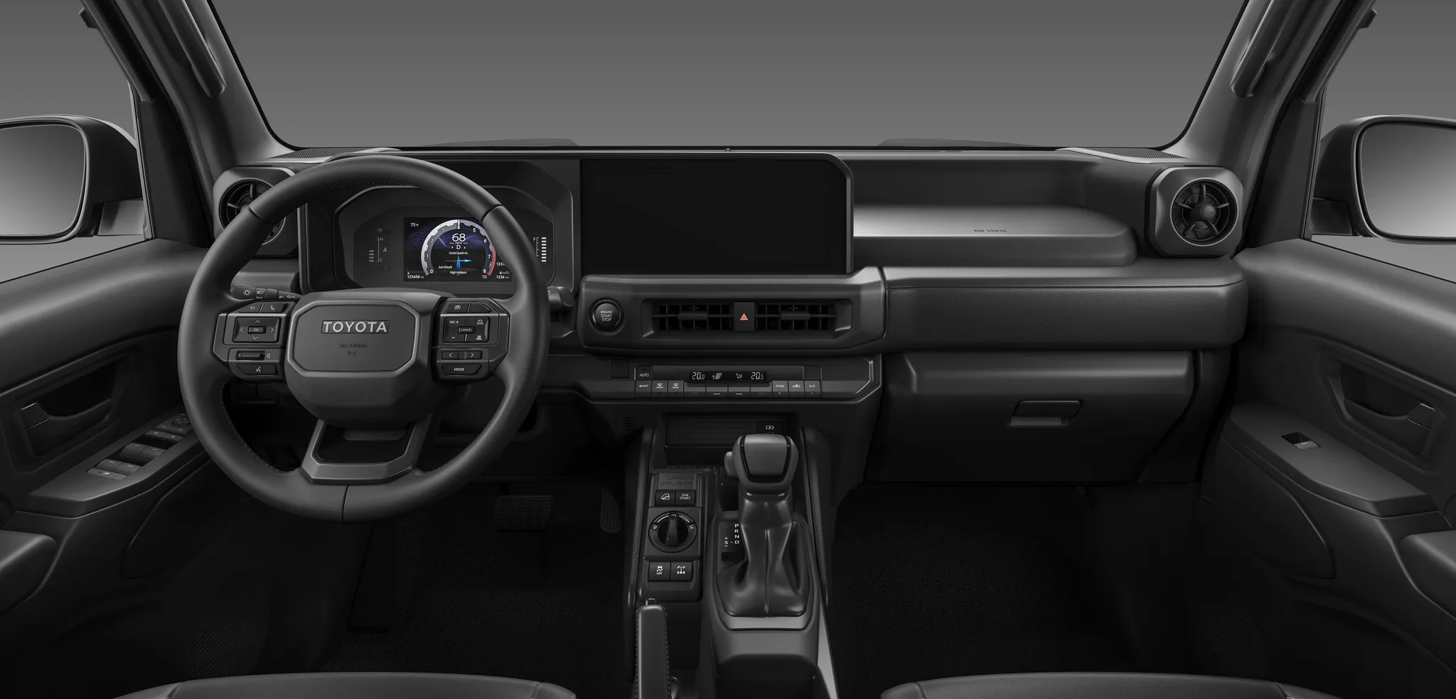 Nội thất — Toyota Land Cruiser FJ